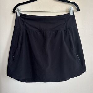 Athleta Black Run With It 16” Skort